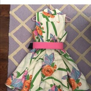 alice and olivia garden party dress